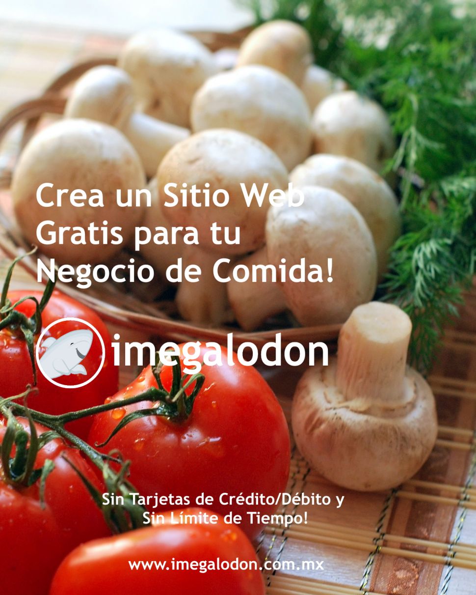 Sitios Web para Negocios de Comida imegalodon.com.mx