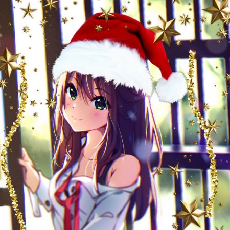 Chicas Anime Navidad
