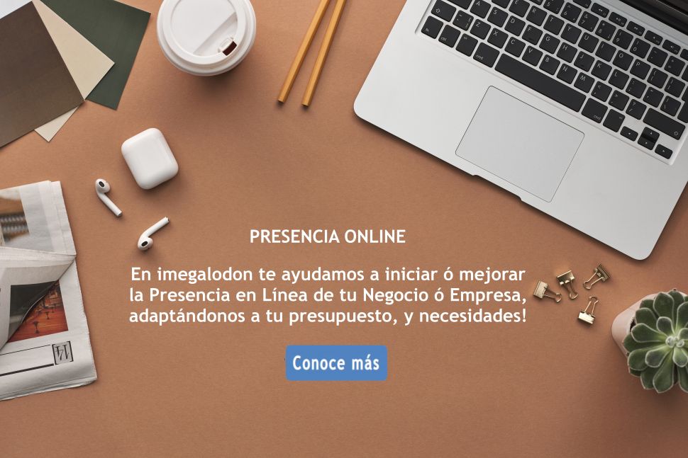Presencia en Internet | imegalodon México